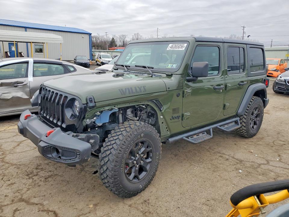 2021 JEEP WRANGLER UNLIMITED — VIN 1C4HJXDN1MW832741