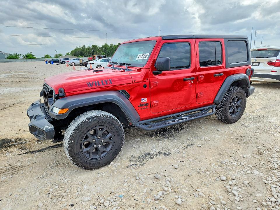 2021 JEEP WRANGLER UNLIMITED — VIN 1C4HJXDN7MW815720