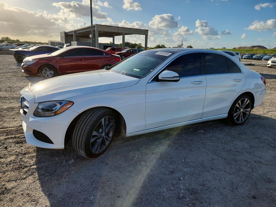 2016 MERCEDES-BENZ C — VIN WDDWF4JB2GR140823