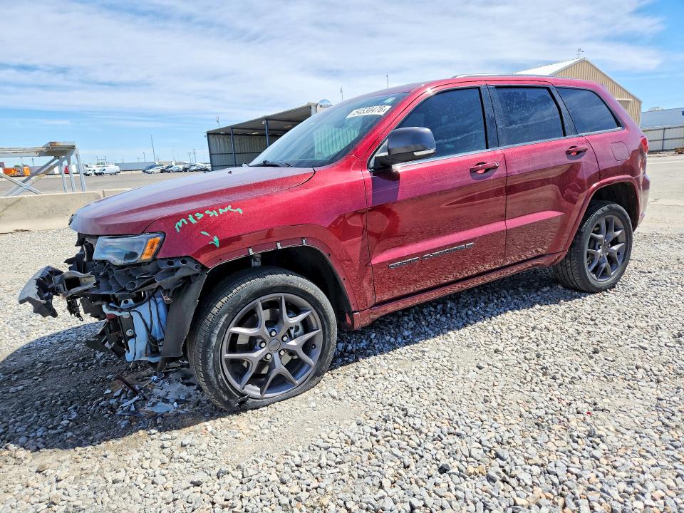 2021 JEEP GRAND CHEROKEE — VIN 1C4RJFBG7MC686480