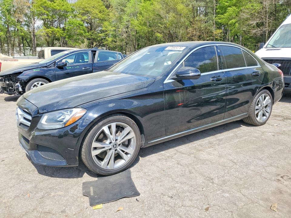 2018 MERCEDES-BENZ C — VIN WDDWF4JB8JR333467