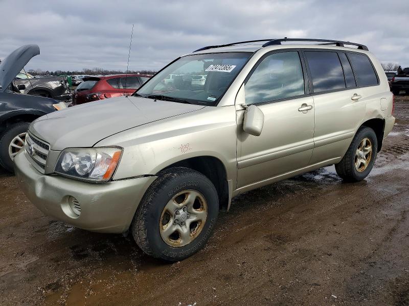 2001 TOYOTA HIGHLANDER — VIN JTEHF21A110030366