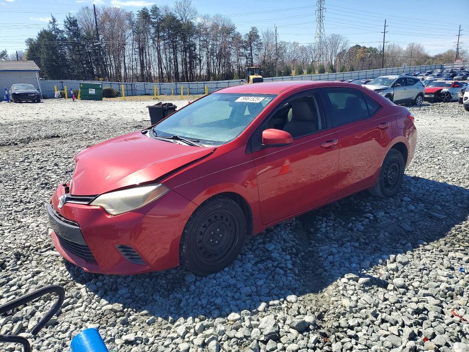 2015 TOYOTA COROLLA — VIN 2T1BURHE6FC449991