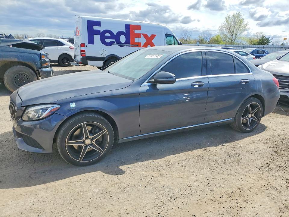 2016 MERCEDES-BENZ C — VIN 55SWF4KB3GU100618