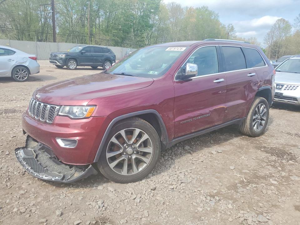 2018 JEEP GRAND CHEROKEE — VIN 1C4RJFBG5JC250092