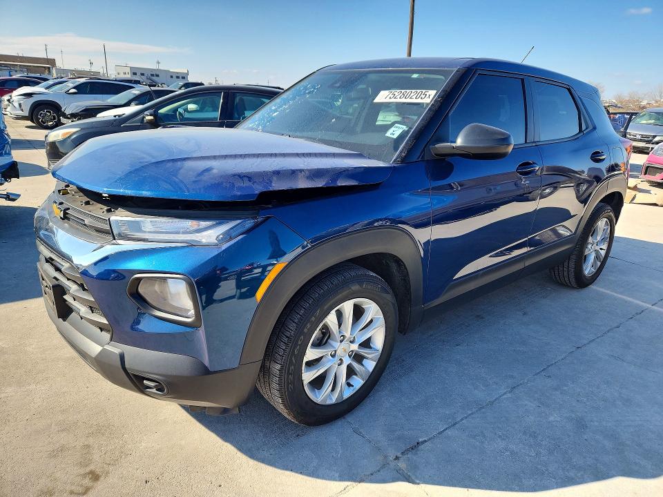 2021 CHEVROLET TRAILBLAZER — VIN KL79MMS27MB026393
