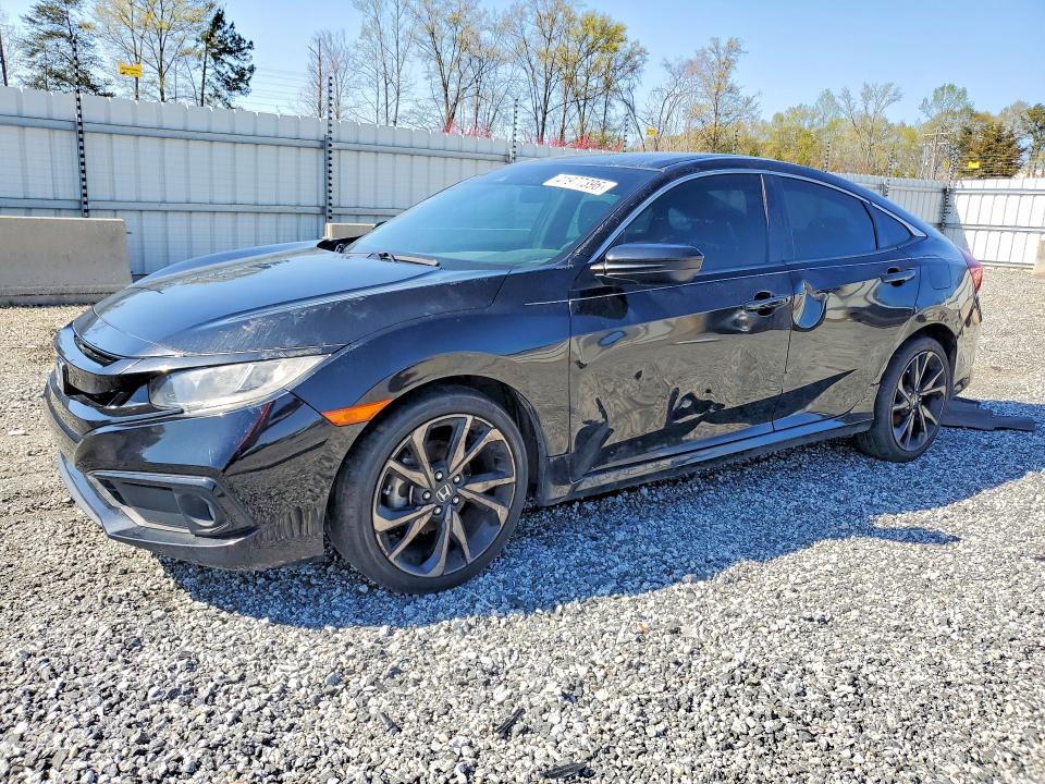 2019 HONDA CIVIC — VIN 2HGFC2F81KH509735