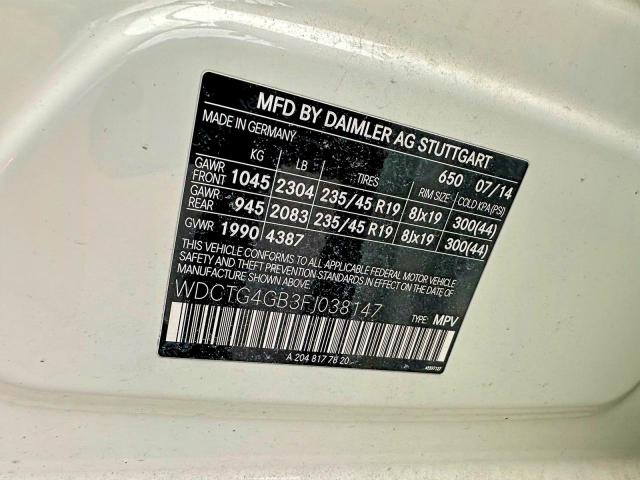 WDCTG4GB3FJ038147