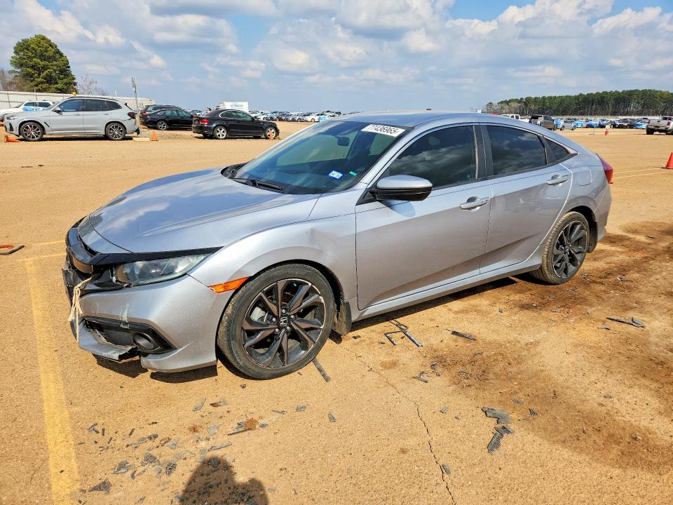 2019 HONDA CIVIC — VIN 19XFC2F80KE043547