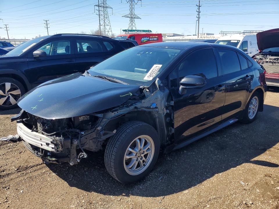2022 TOYOTA COROLLA HYBRID — VIN JTDEAMDE2NJ048794