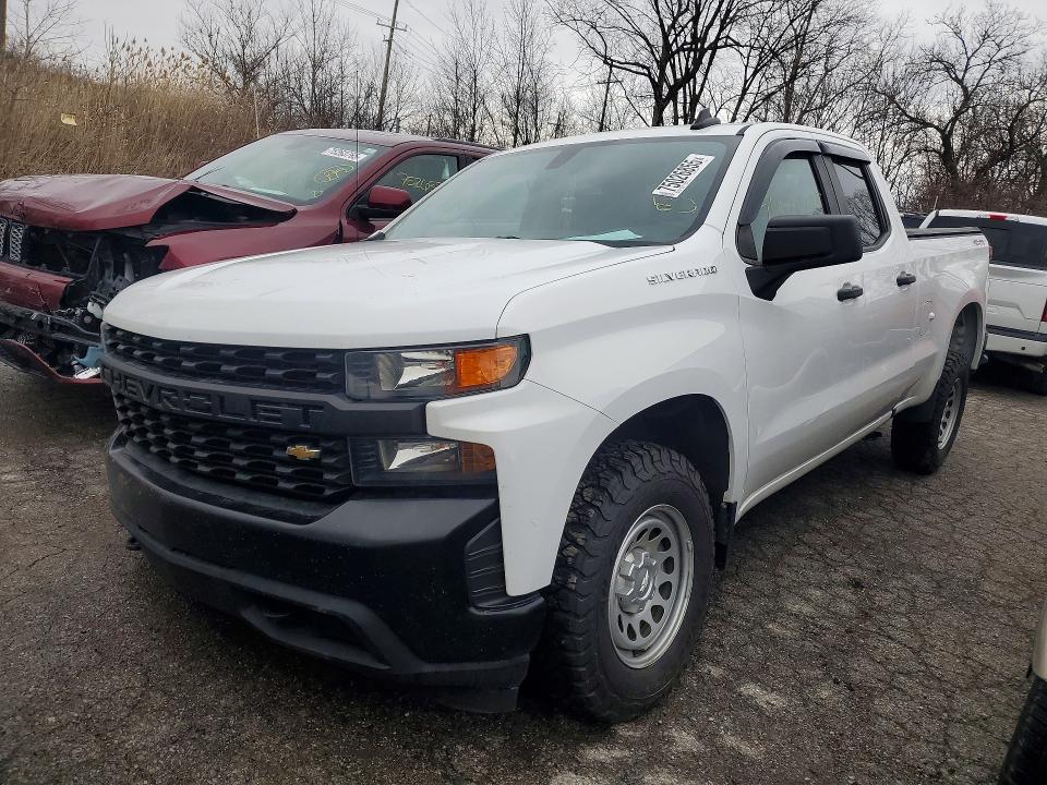 2022 CHEVROLET SILVERADO LTD — VIN 1GCRYAEK5NZ214484