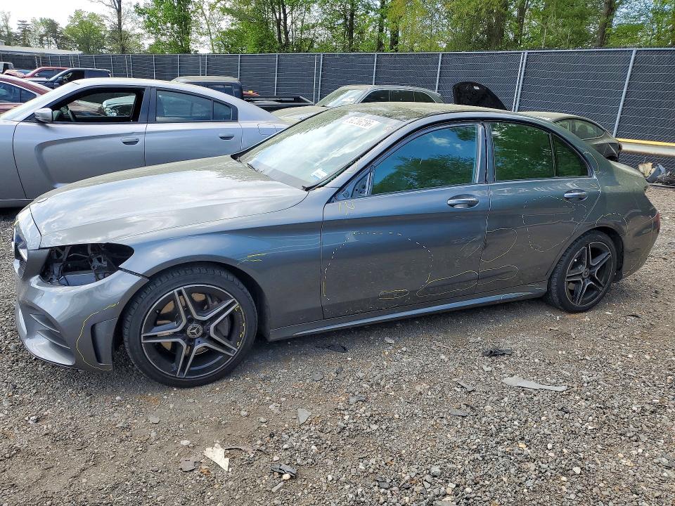 2020 MERCEDES-BENZ C — VIN W1KWF8EB6LR592642