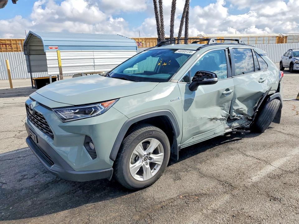 2021 TOYOTA RAV4 HYBRID — VIN 2T3R6RFVXMW015104
