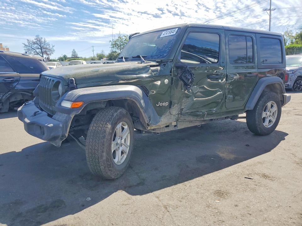 2021 JEEP WRANGLER UNLIMITED — VIN 1C4HJXDG3MW518123