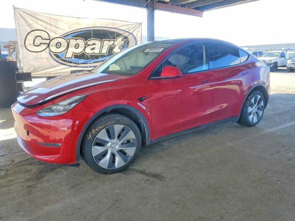 2021 TESLA MODEL Y — VIN 5YJYGDEE2MF181894