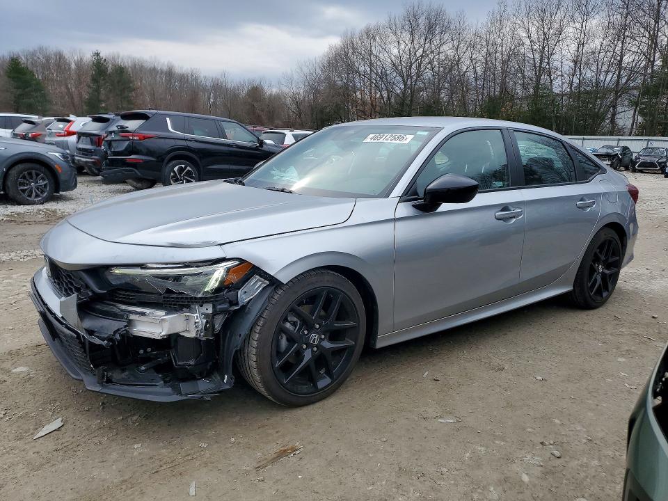 2025 HONDA CIVIC — VIN 2HGFE2F58SH584500