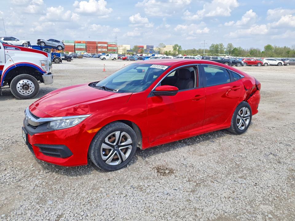 2018 HONDA CIVIC — VIN 2HGFC2F54JH529367