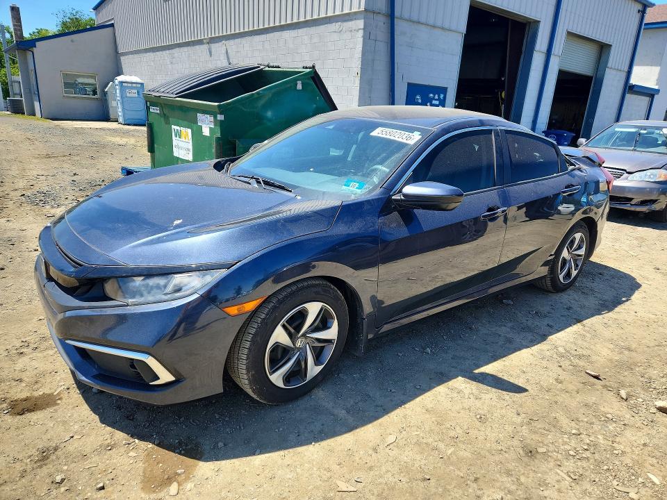 2019 HONDA CIVIC — VIN 19XFC2F66KE047262