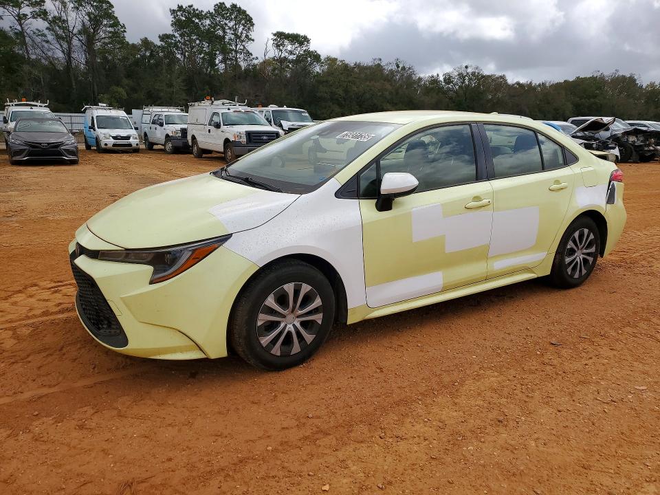2022 TOYOTA COROLLA HYBRID — VIN JTDEAMDE6NJ040519
