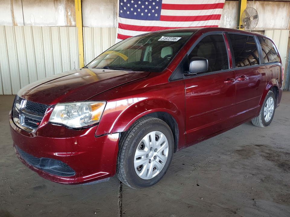 2017 DODGE GRAND CARAVAN — VIN 2C4RDGBG7HR606718