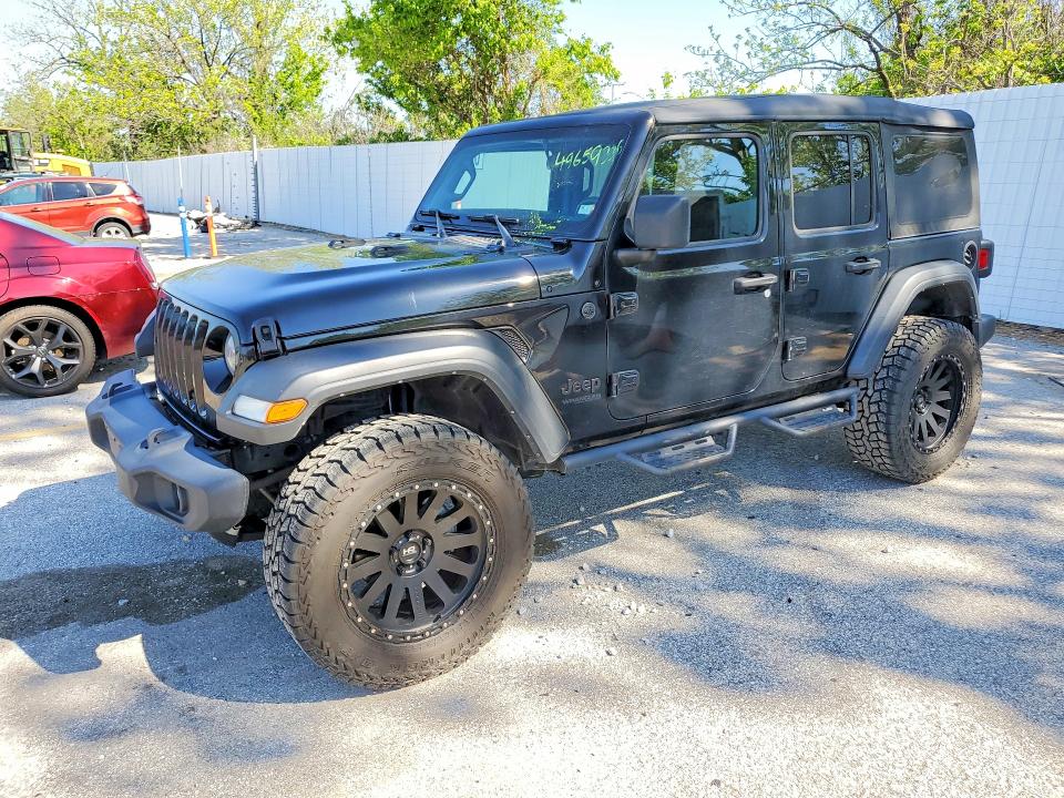 2022 JEEP WRANGLER UNLIMITED — VIN 1C4HJXDG2NW180358