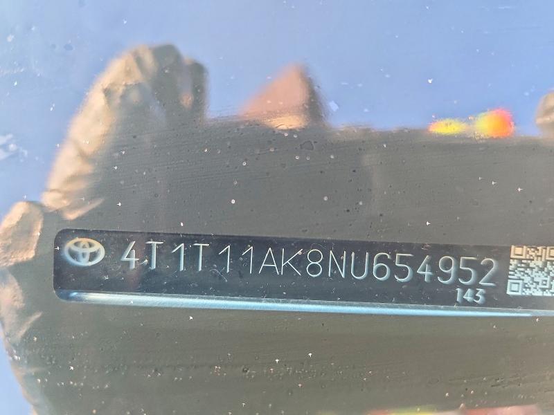 4T1T11AK8NU654952