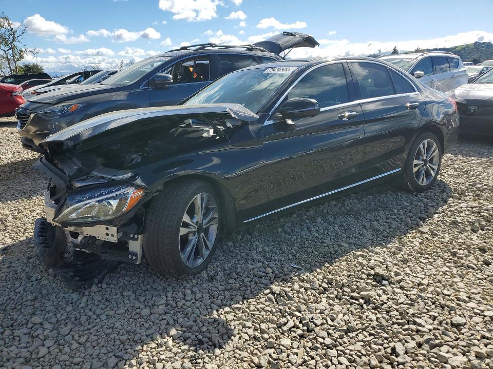 2018 MERCEDES-BENZ C — VIN 55SWF4JB8JU269977