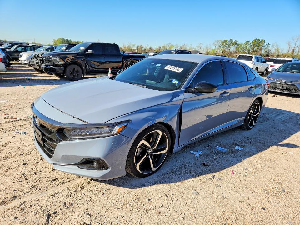 2021 HONDA ACCORD — VIN 1HGCV1F31MA086927