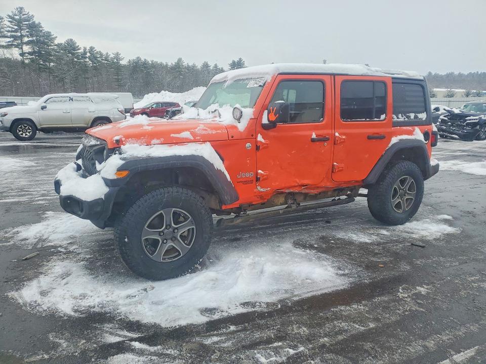 2019 JEEP WRANGLER UNLIMITED — VIN 1C4HJXDG0KW557586