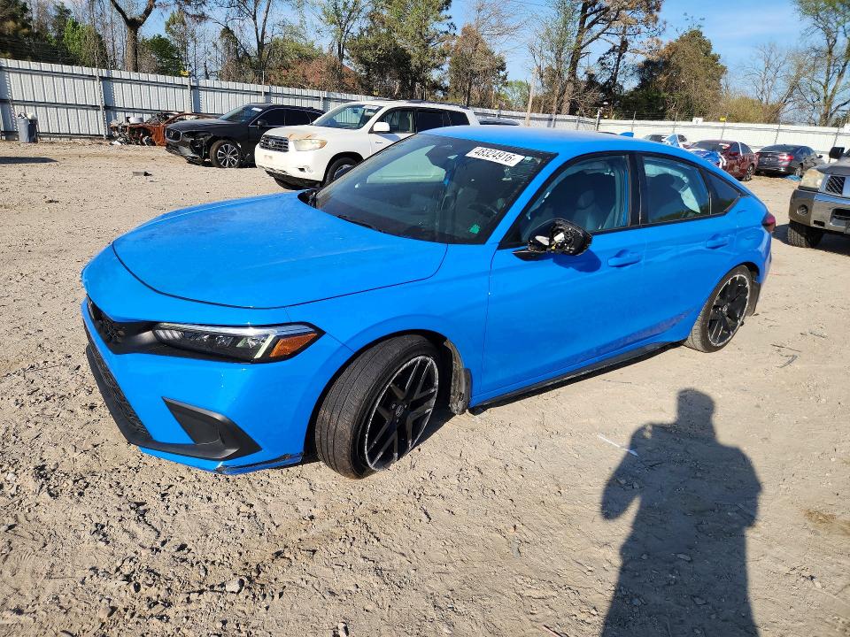 2022 HONDA CIVIC — VIN 19XFL2H83NE014755