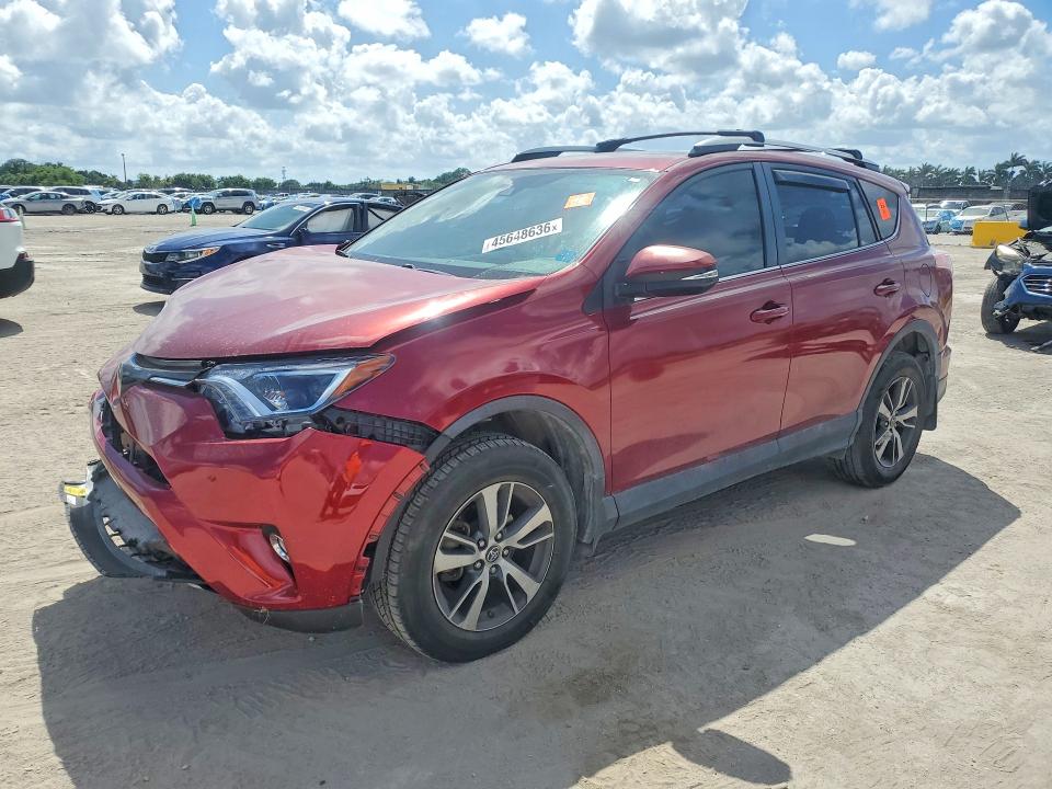 2018 TOYOTA RAV4 — VIN 2T3WFREV9JW420189