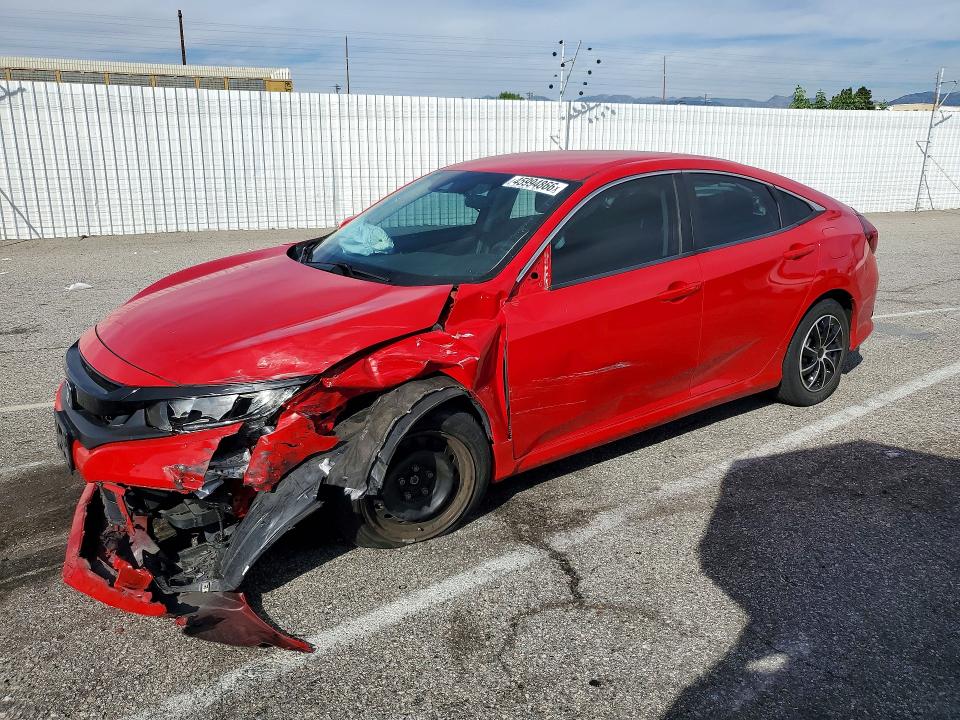 2019 HONDA CIVIC — VIN 2HGFC2F66KH547329