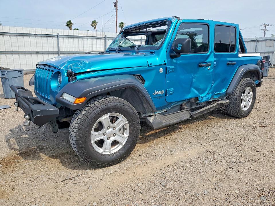2020 JEEP WRANGLER UNLIMITED — VIN 1C4HJXDG8LW261264
