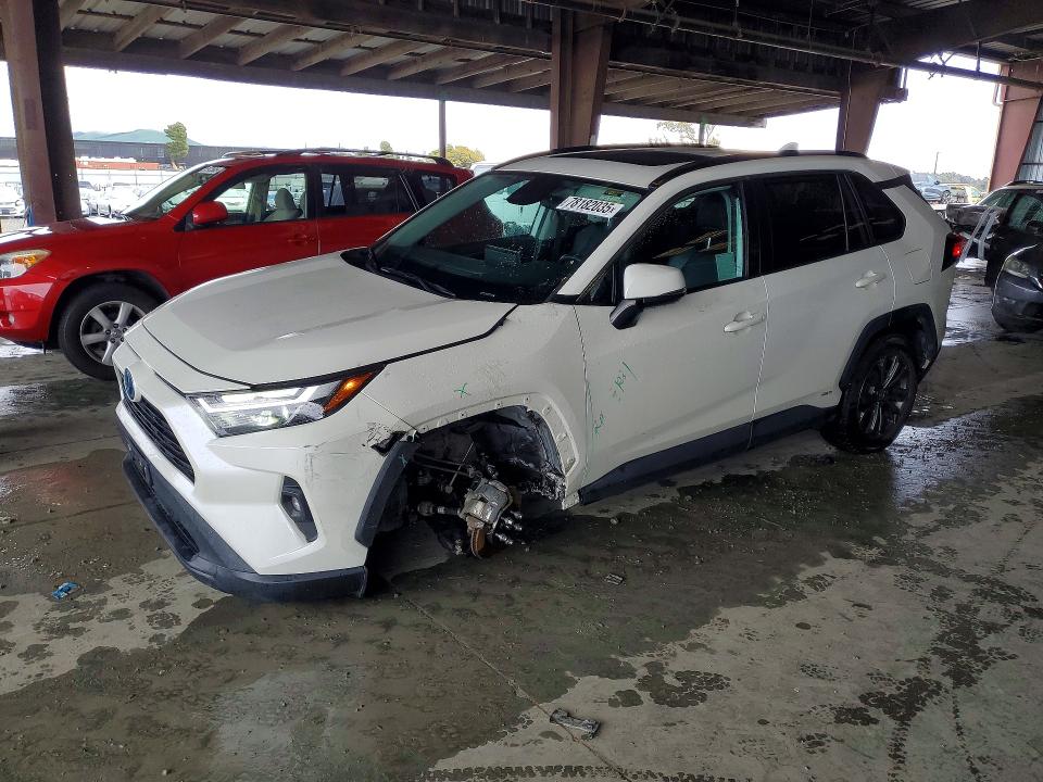 2022 TOYOTA RAV4 — VIN 2T3B6RFV5NW036588