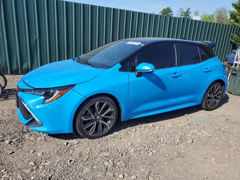 2019 TOYOTA COROLLA HATCHBACK — VIN JTNK4RBE2K3061289