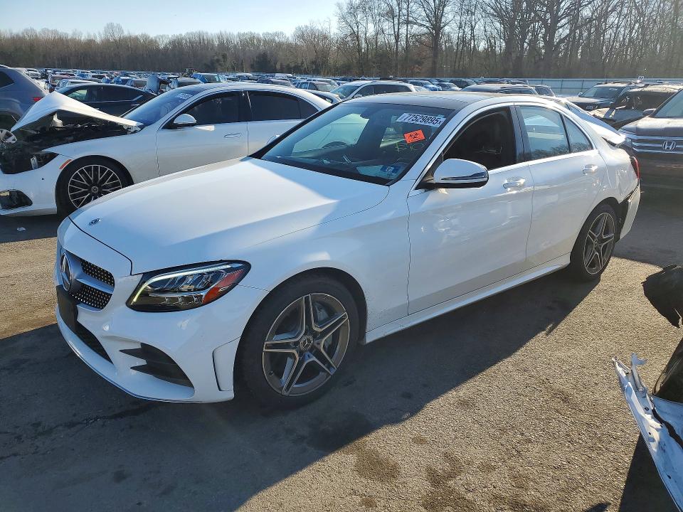 2020 MERCEDES-BENZ C — VIN WDDWF8EB8LR550117