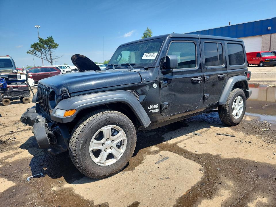 2019 JEEP WRANGLER UNLIMITED — VIN 1C4HJXDG0KW510879
