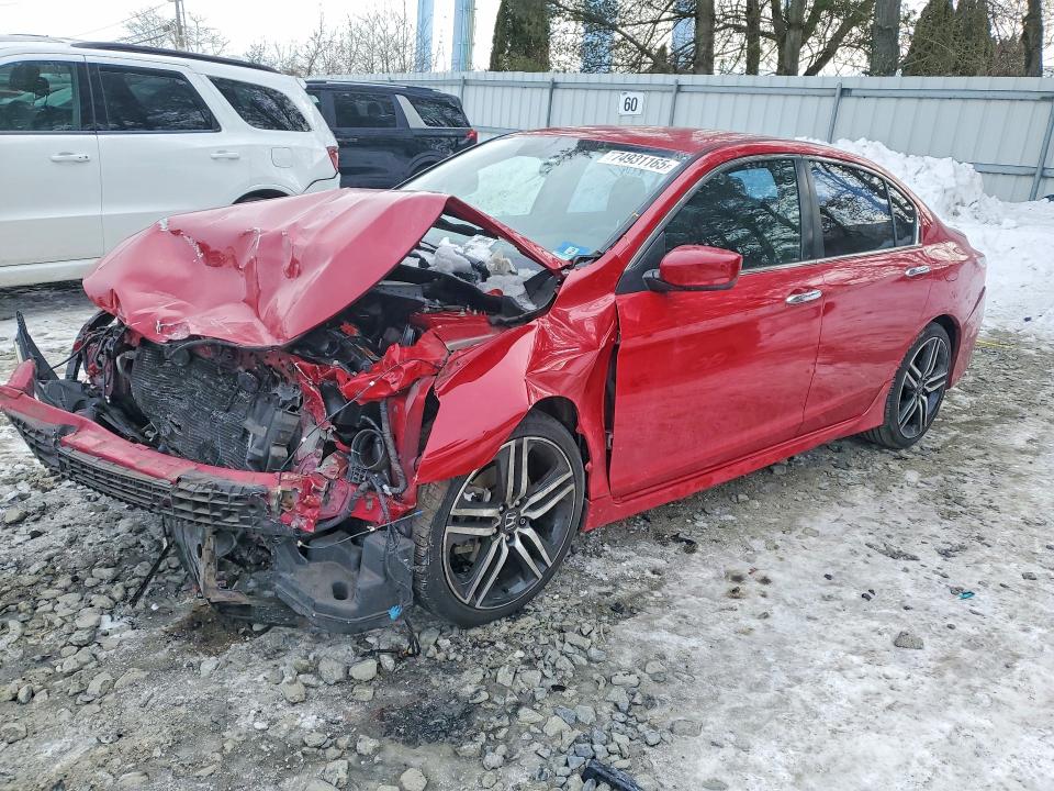 2016 HONDA ACCORD — VIN 1HGCR2F56GA071842