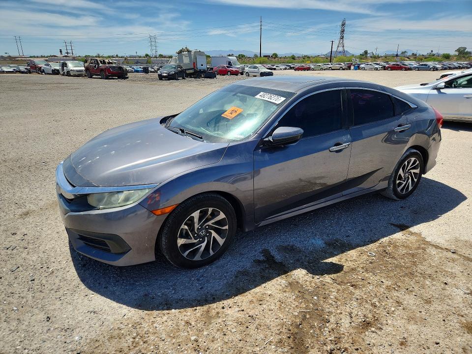 2016 HONDA CIVIC — VIN 2HGFC2F72GH550812