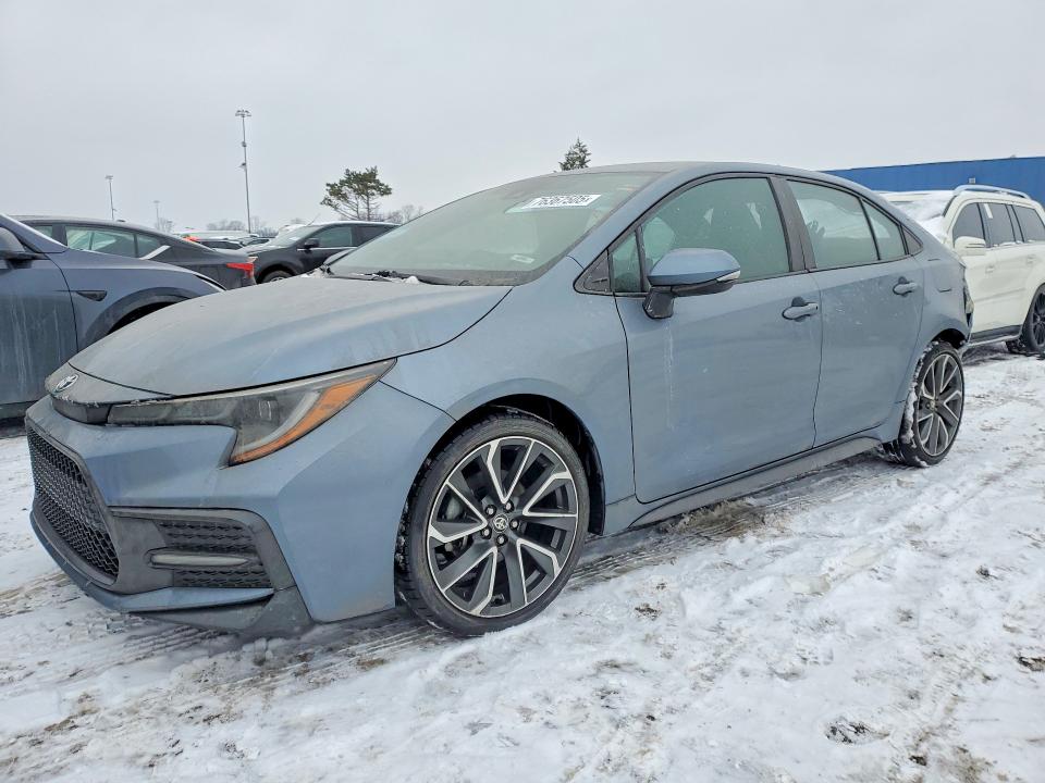 2022 TOYOTA COROLLA — VIN 5YFS4MCE4NP105715