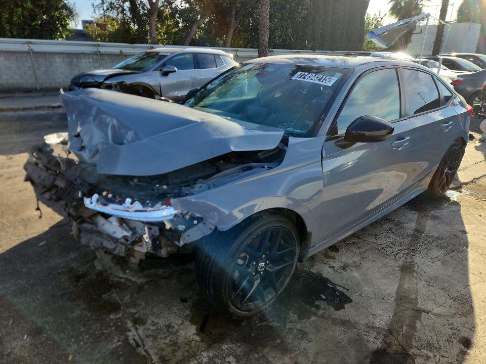 2022 HONDA CIVIC — VIN 2HGFE2F55NH594261