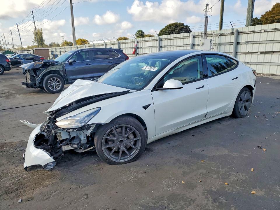 2021 TESLA MODEL 3 — VIN 5YJ3E1EA9MF854725