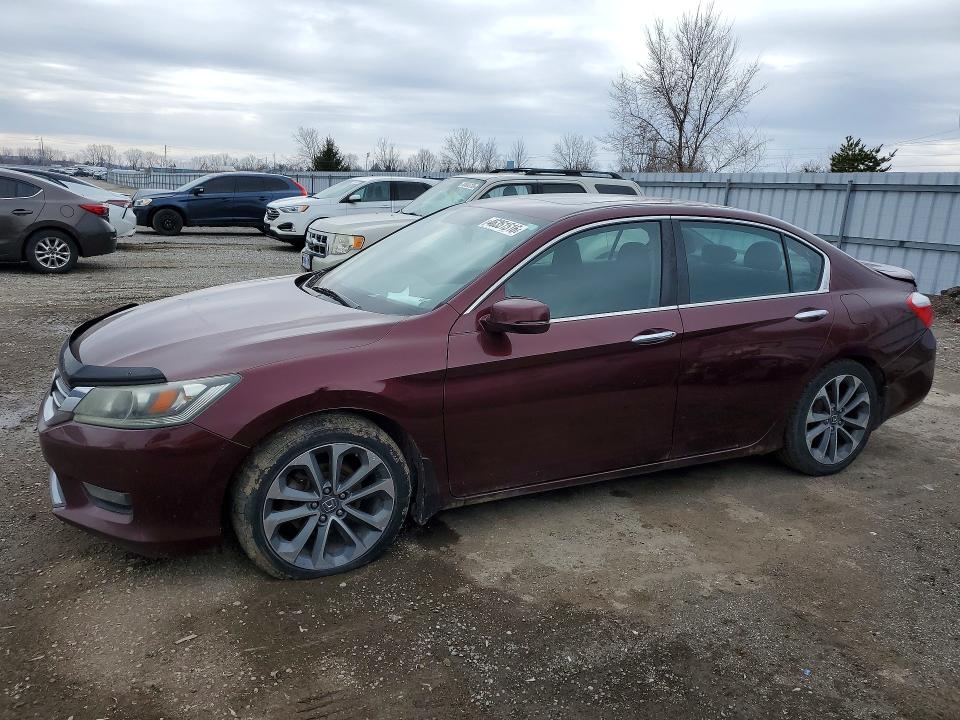 2015 HONDA ACCORD SPORT 4DR — VIN 1HGCR2F5XFA809740