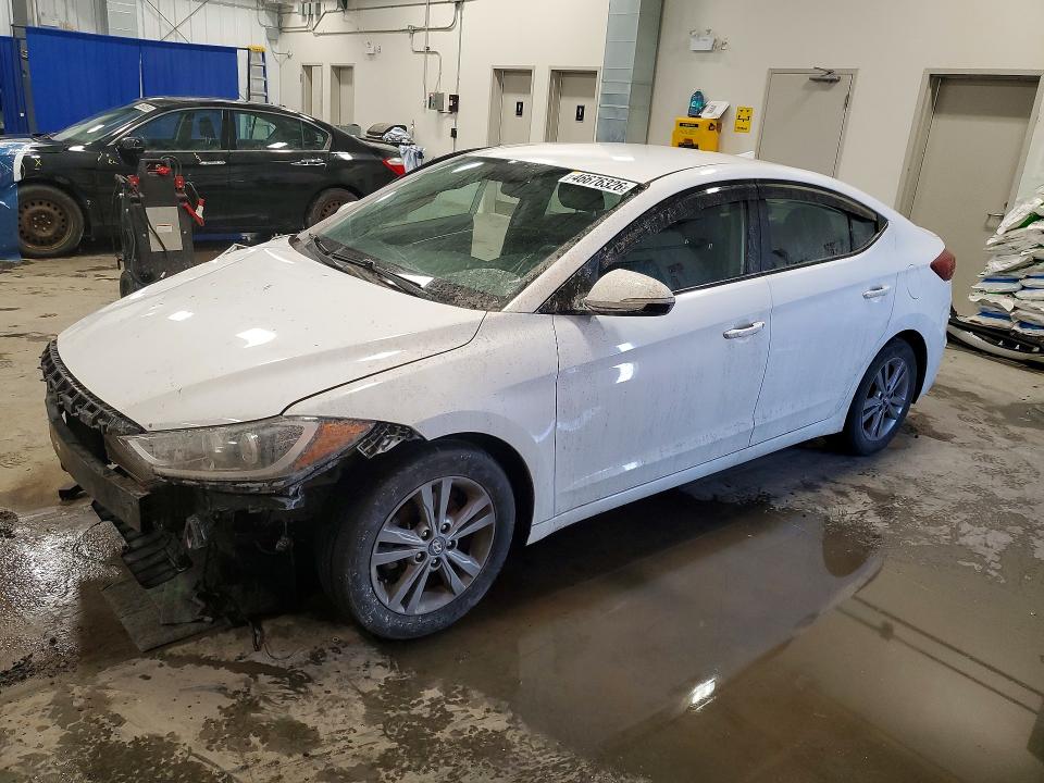 2018 HYUNDAI ELANTRA GL 4DR — VIN KMHD84LFXJU601908