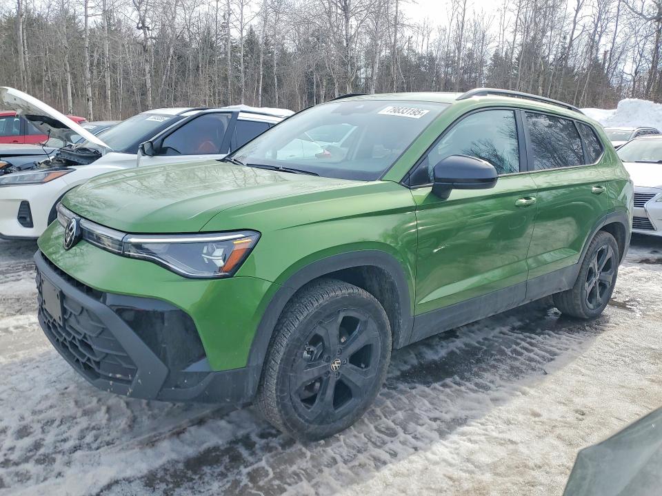 2025 VOLKSWAGEN TAOS — VIN 3VV2C7B27SM073598