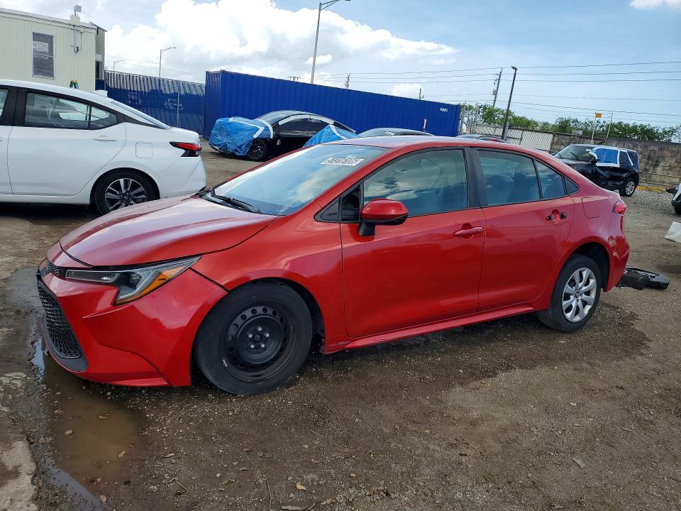 2020 TOYOTA COROLLA — VIN 5YFEPRAE7LP056043