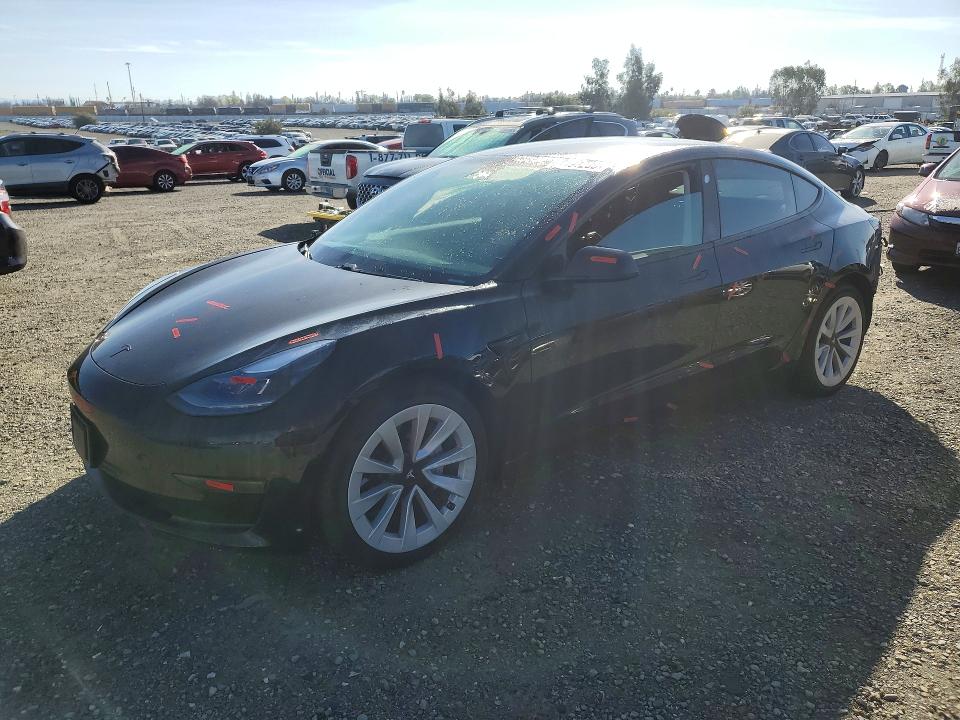 2021 TESLA MODEL 3 — VIN 5YJ3E1EA1MF875908