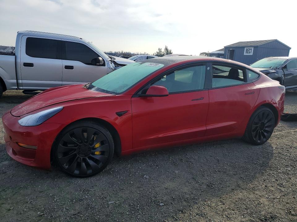 2021 TESLA MODEL 3 — VIN 5YJ3E1EC4MF070146