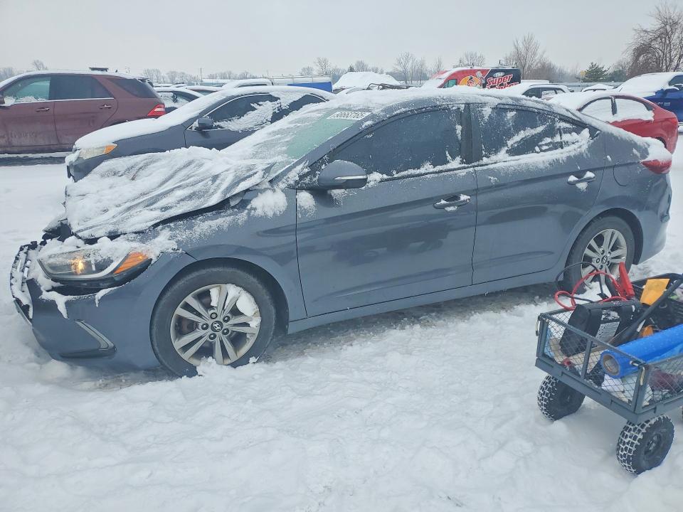 2017 HYUNDAI ELANTRA GL 4DR — VIN KMHD84LF3HU342821