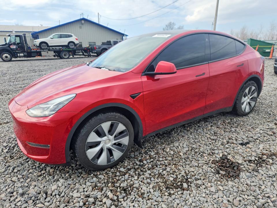 2022 TESLA MODEL Y — VIN 7SAYGDEEXNA019187